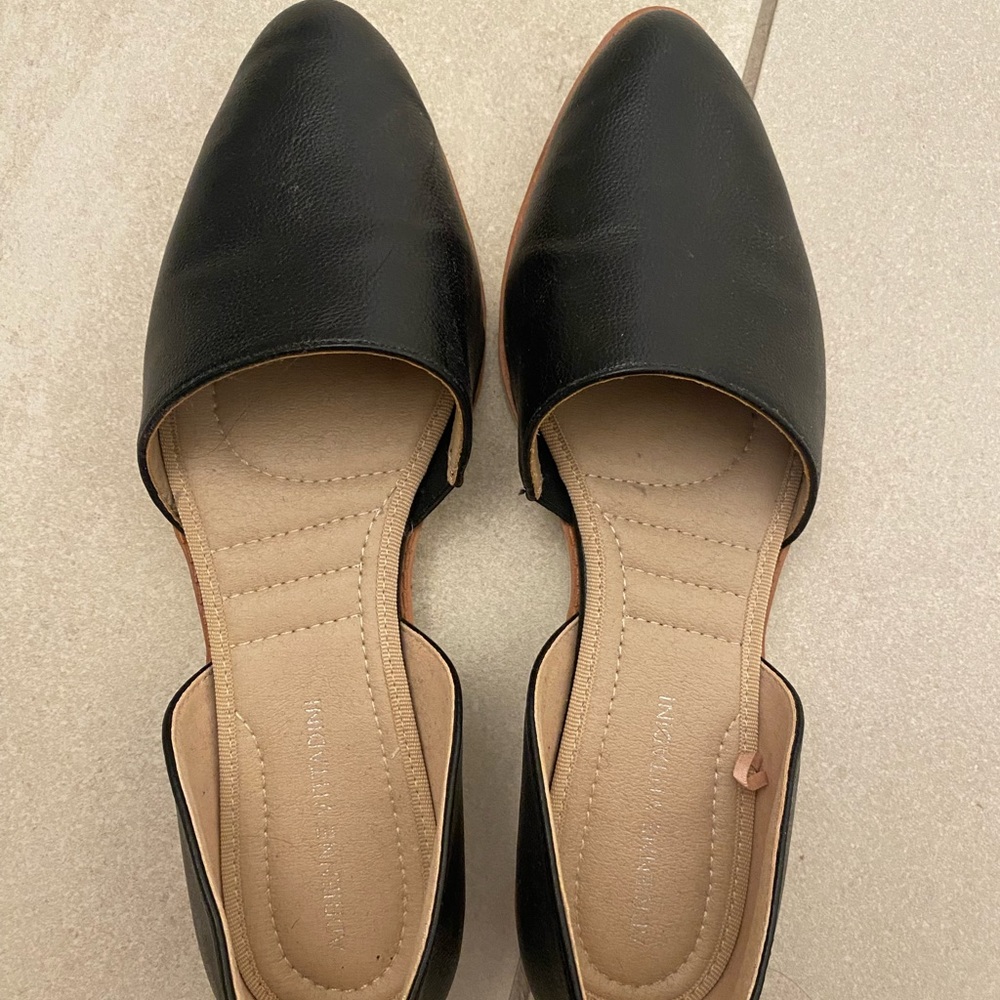 Black flats size 8 women’s